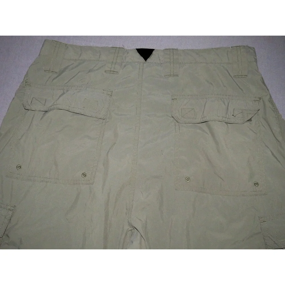 Boy Scouts of America 100% Nylon Vintage Green‎ Hiking Shorts Adult Small / 30